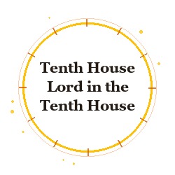 Tenth House Lord in the Tenth House